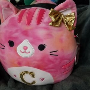 Large c letter cat squishmallow